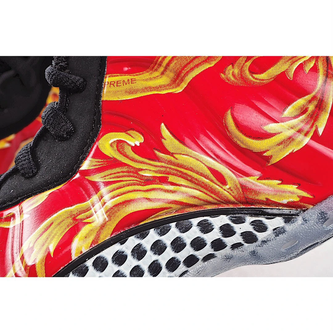 Nike Air Foamposite one Red Straw