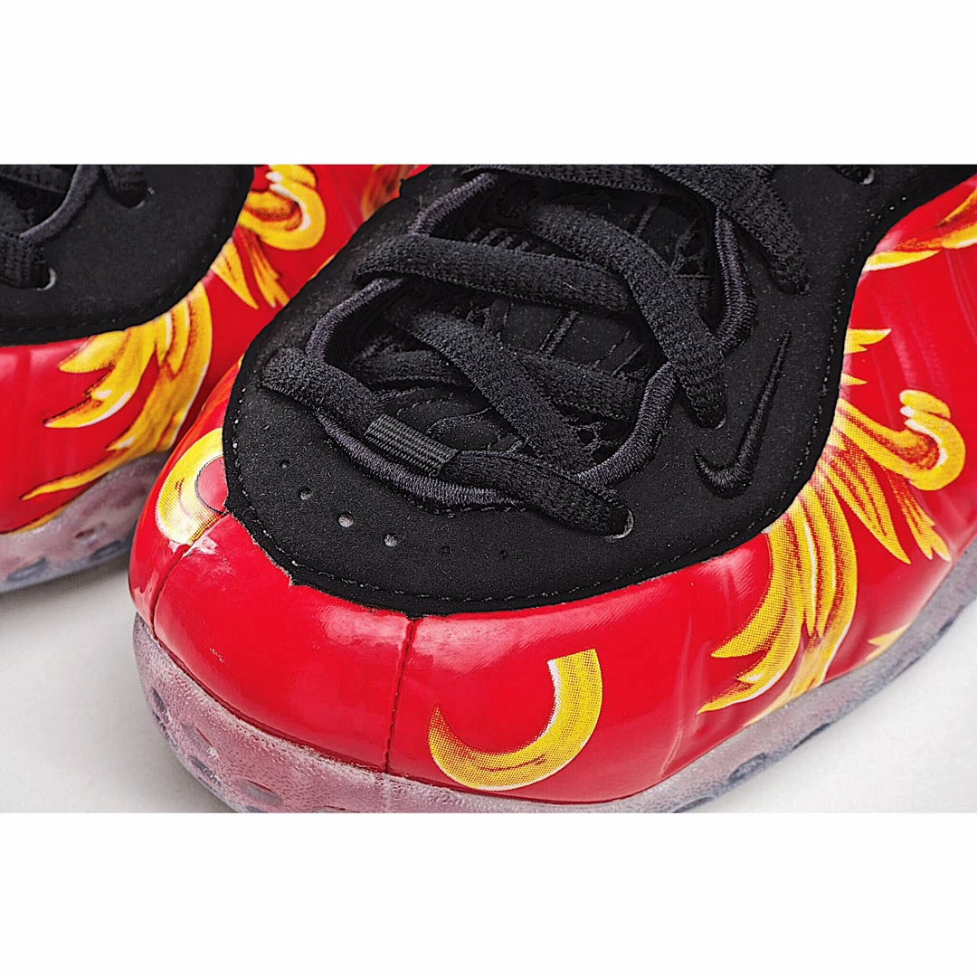 Nike Air Foamposite one Red Straw