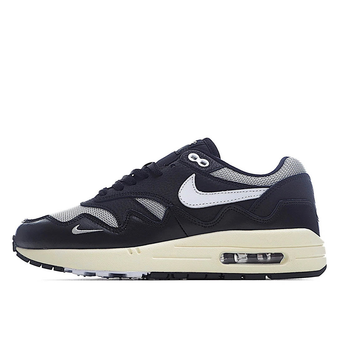 Patta x Nike Air Max 1 Running Shoe Black And White