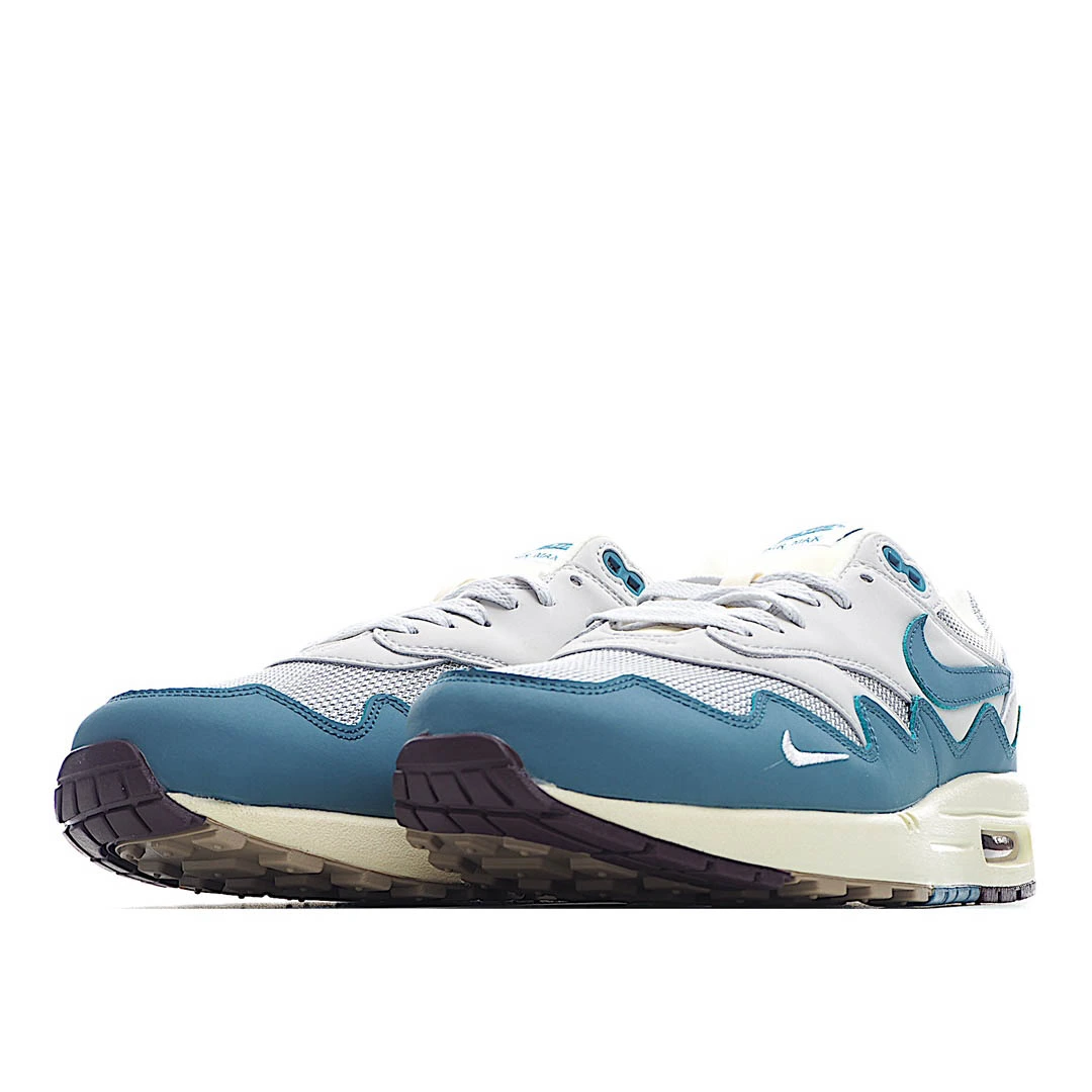 Patta x Nike Air Max 1 Running Shoe Blue Grey