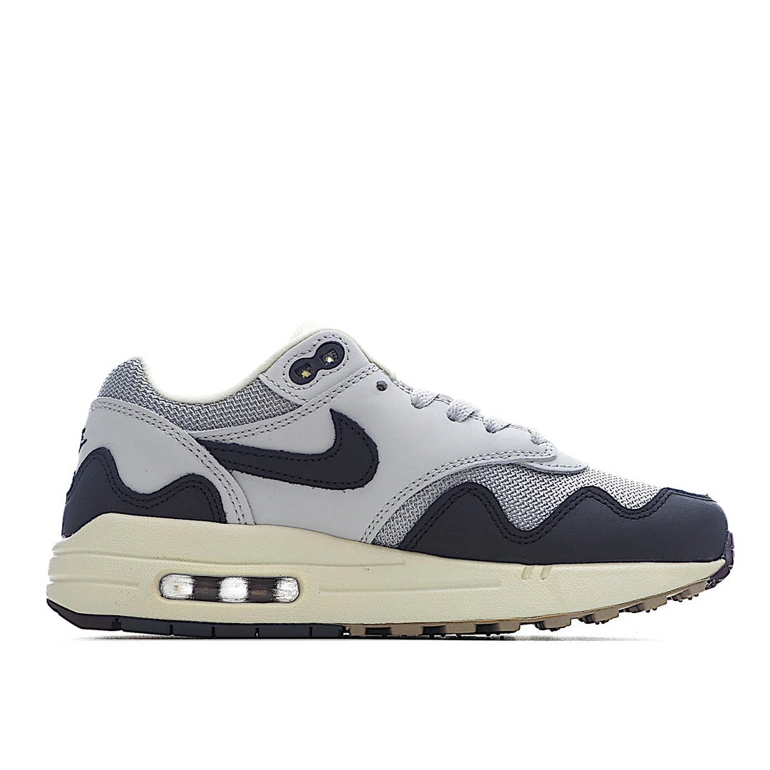 Patta x Nike Air Max 1Monarch Running Shoe Grey Black