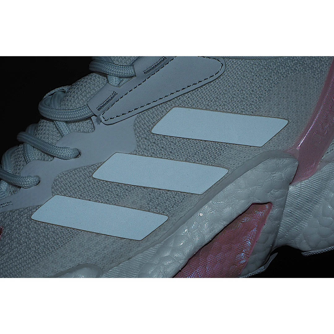 Nike Ad Boost X9000L4 Grey Pink Popcorn Running Shoe