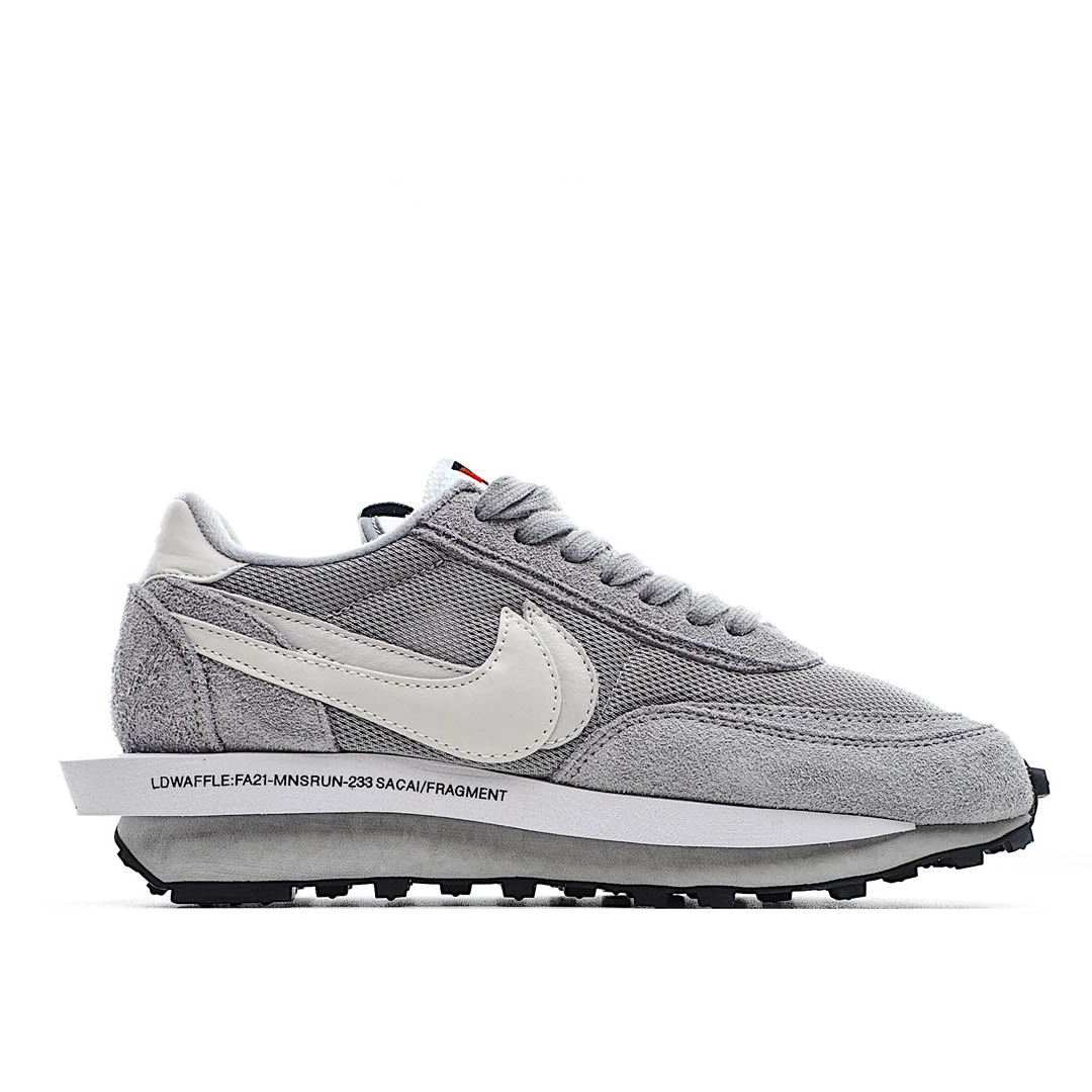 Nike Fragment Design x sacai x LDV Waffle ‘Light Smoke Grey’