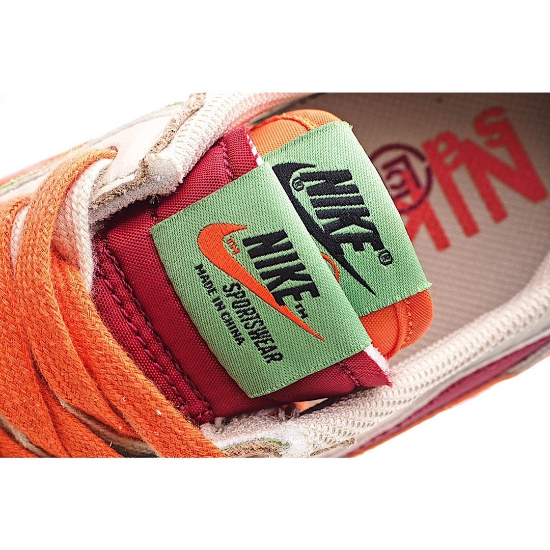 Nike sacai x Clot x LDWaffle ‘Net Orange Blaze’