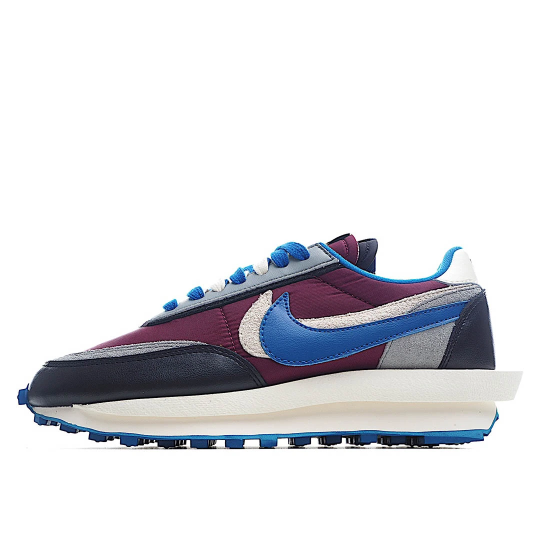 Nike sacai x Undercover x LDWaffle ‘Night Maroon Team Royal’