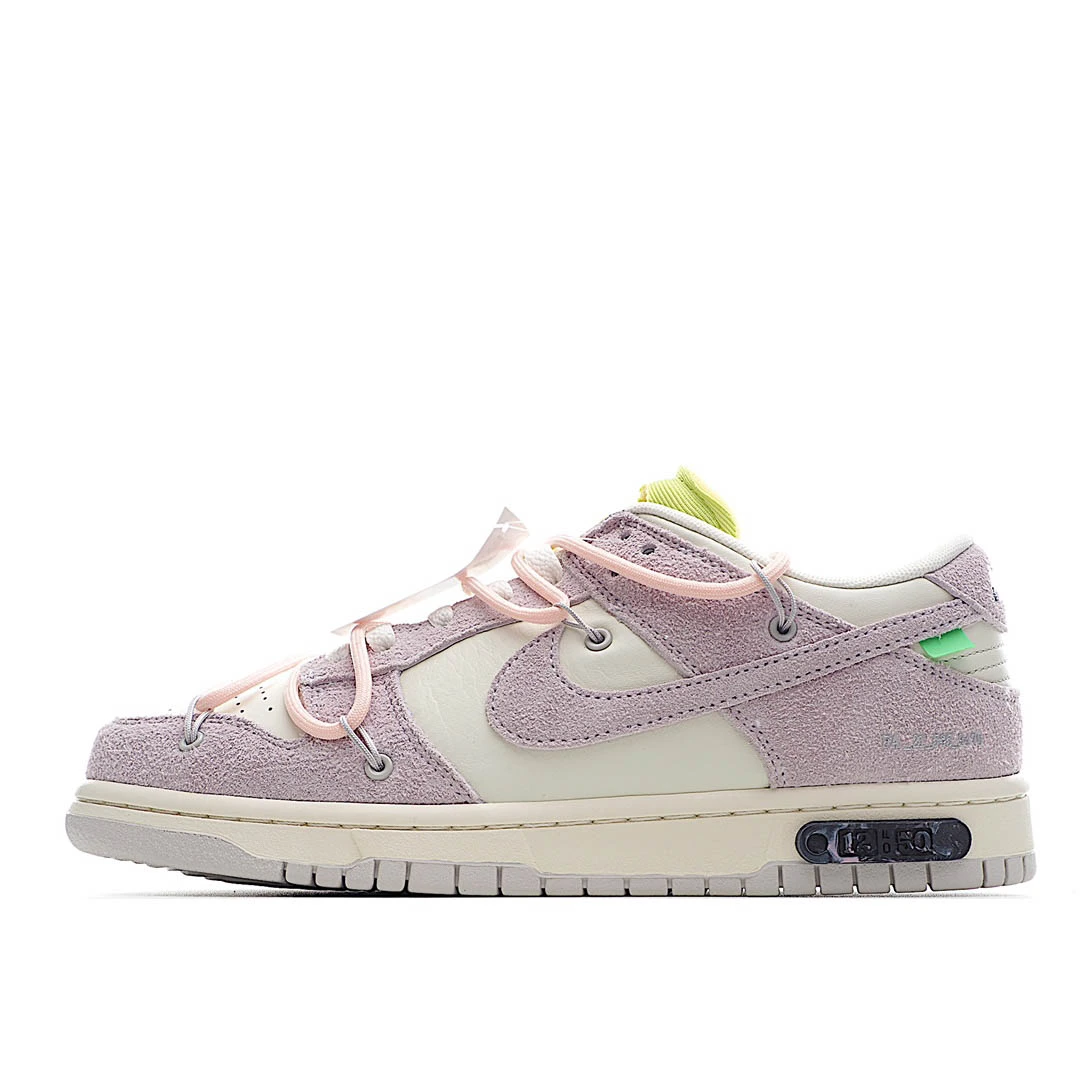 0ff-White x Nike Dunk Low OW Pink