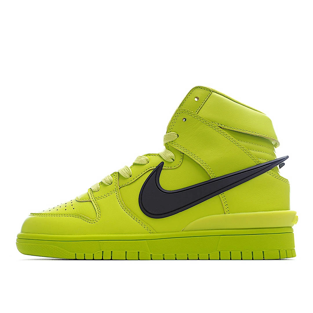 Ambush x Nike Dunk High Green Orange