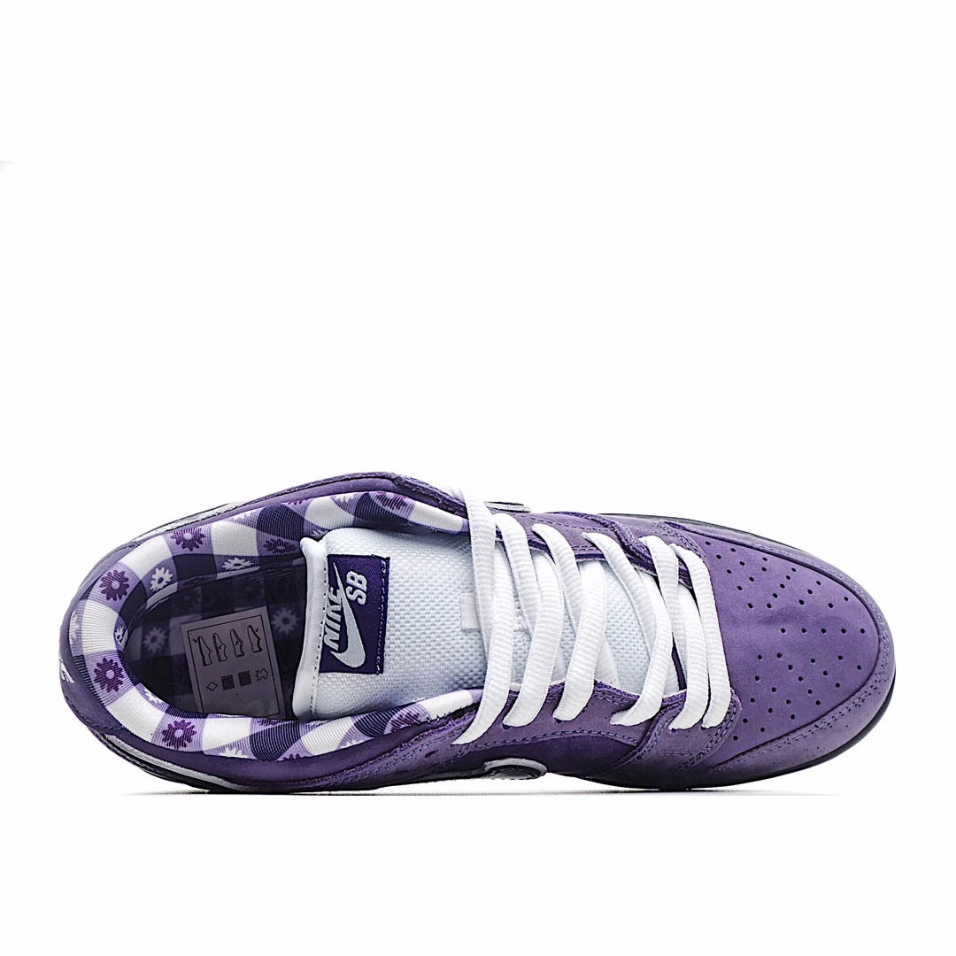 Concepts x Nike SB Dunk Low Purple Lobster Low Top Sneakers