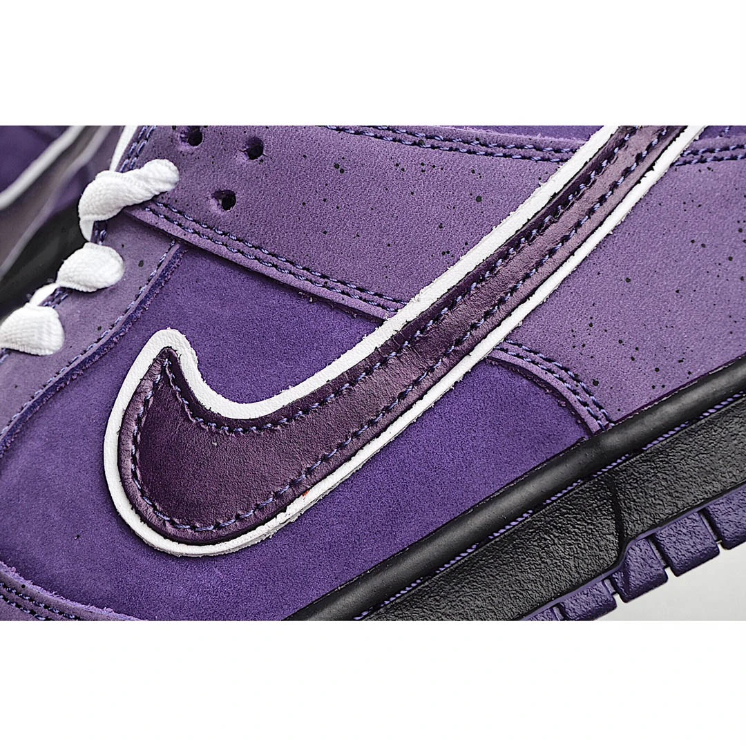 Concepts x Nike SB Dunk Low Purple Lobster Low Top Sneakers