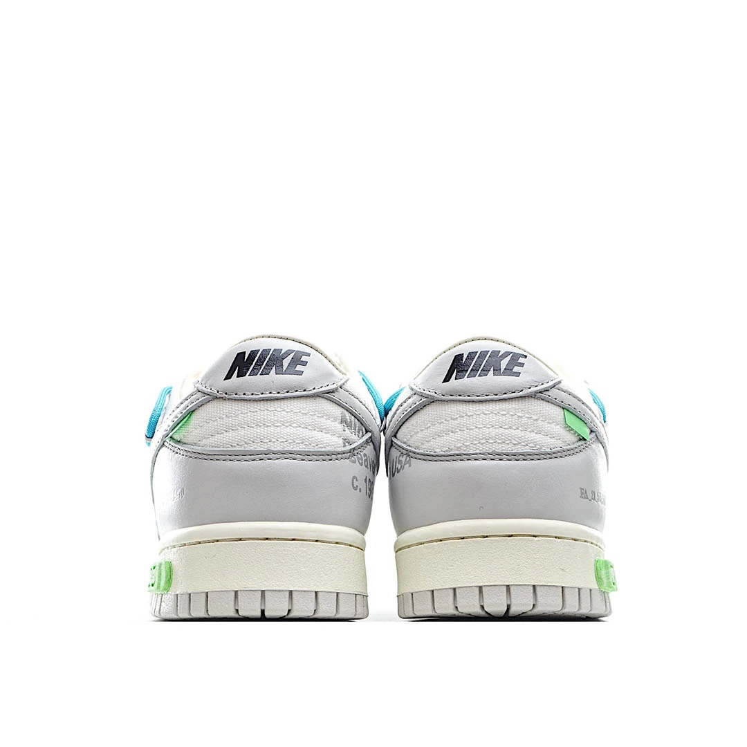 Nike 0ff-White x Nike Dunk Low 02 of 50 OW White Grey