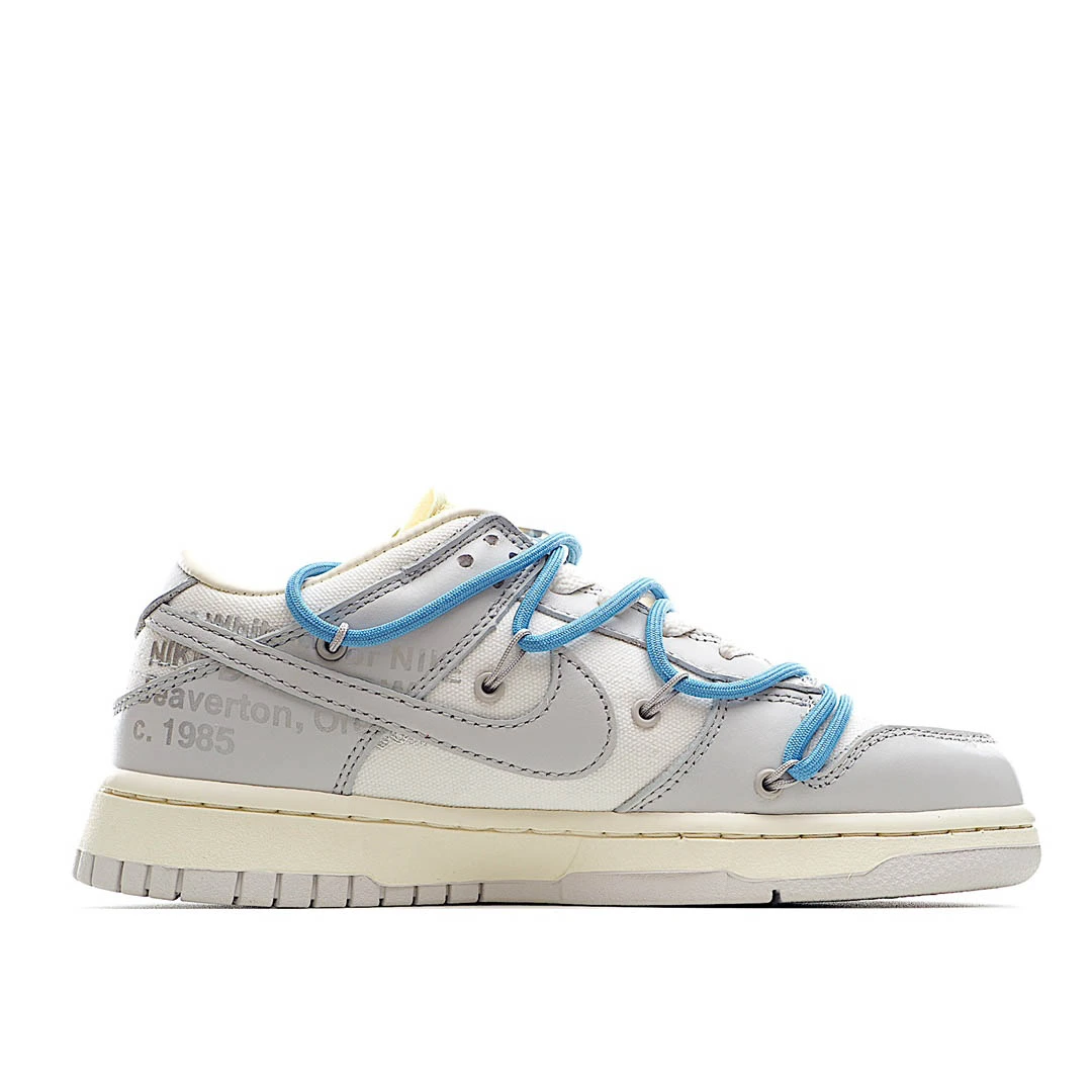 Nike 0ff-White x Nike Dunk Low 02 of 50 OW White Grey