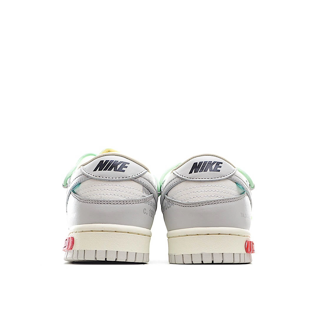 Nike 0ff-White x Nike Dunk Low 02 of 50 OW White Grey