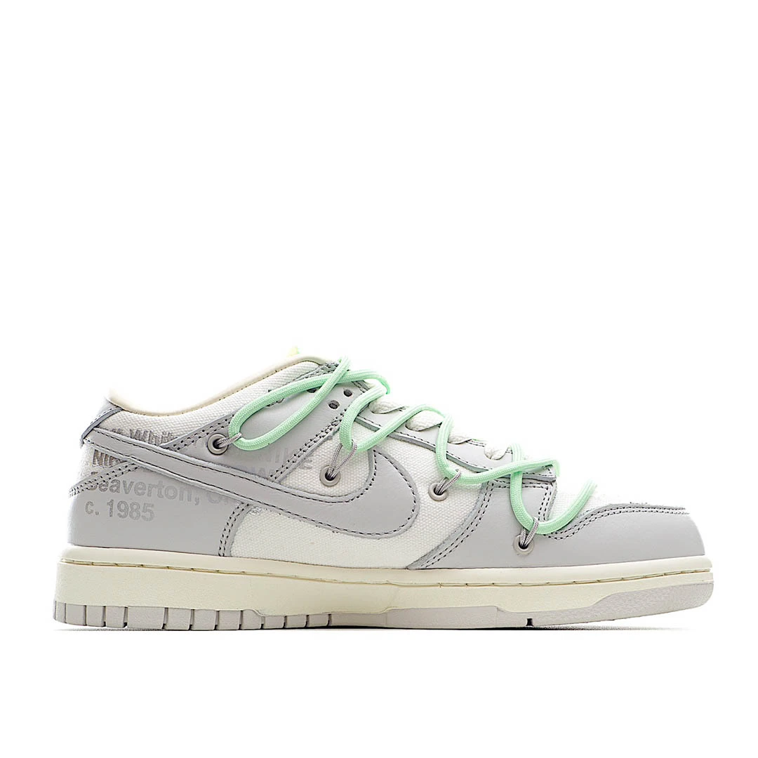 Nike 0ff-White x Nike Dunk Low 02 of 50 OW White Grey