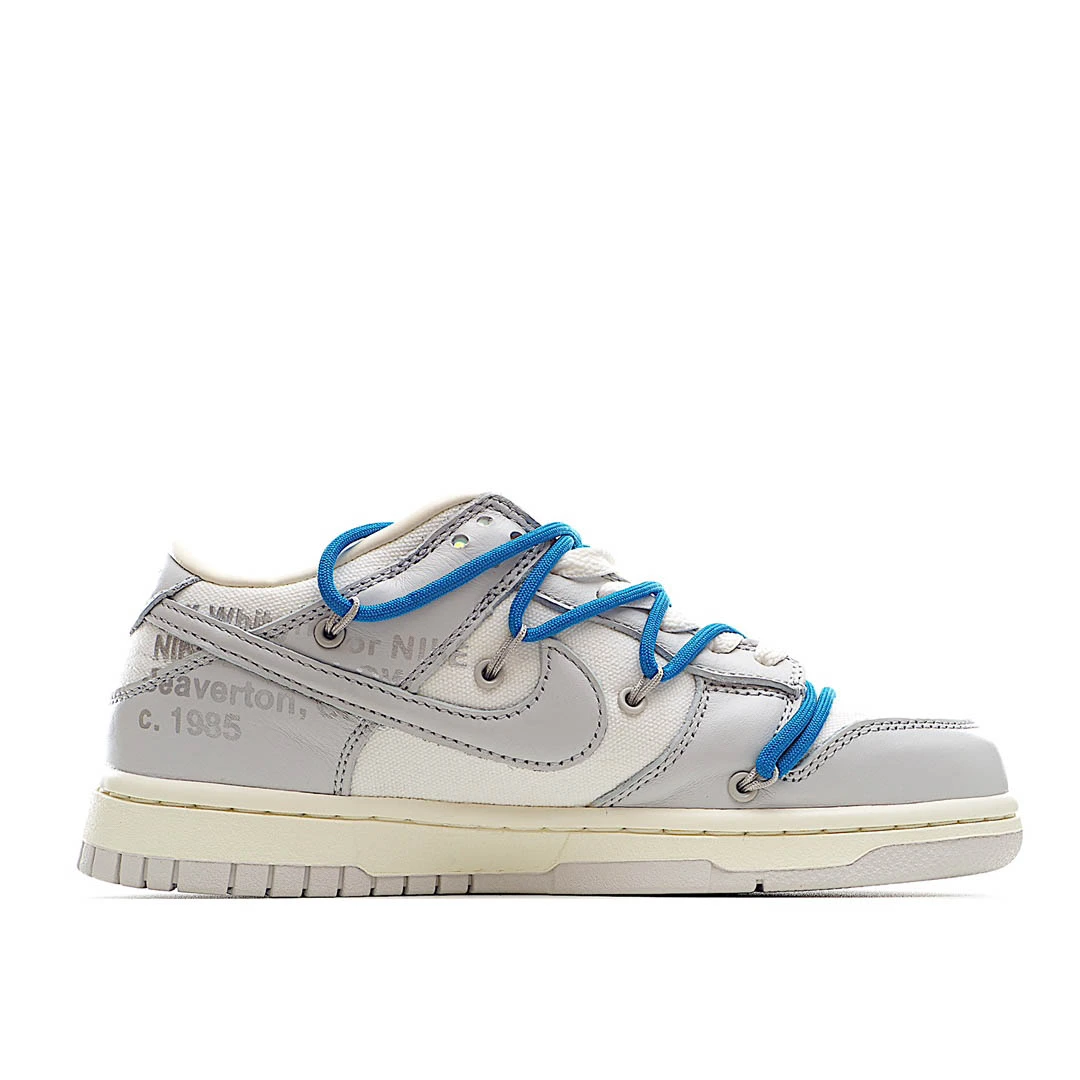 Nike 0ff-White x Nike Dunk Low 02 of 50 OW White Grey