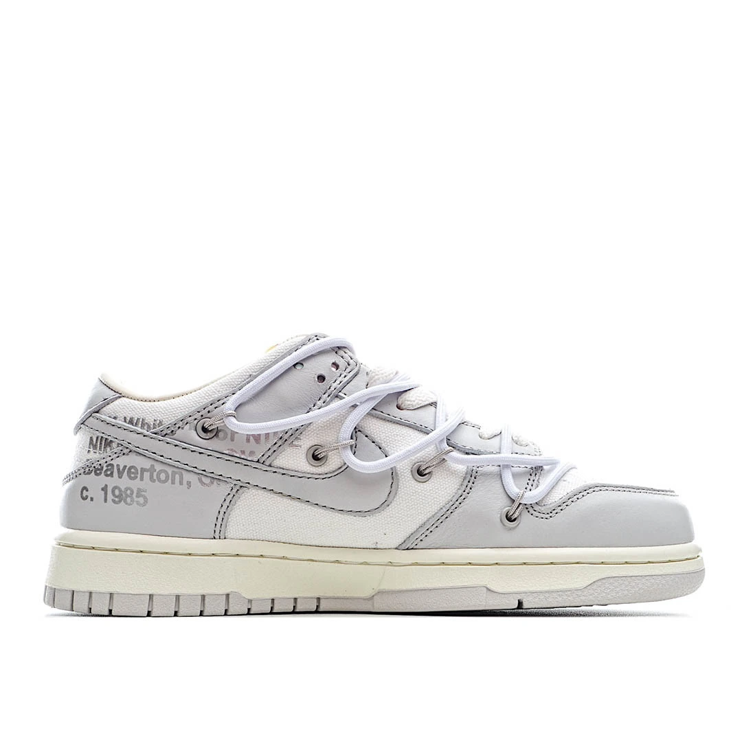 Nike 0ff-White x Nike Dunk Low 03 of 50 OW White Grey