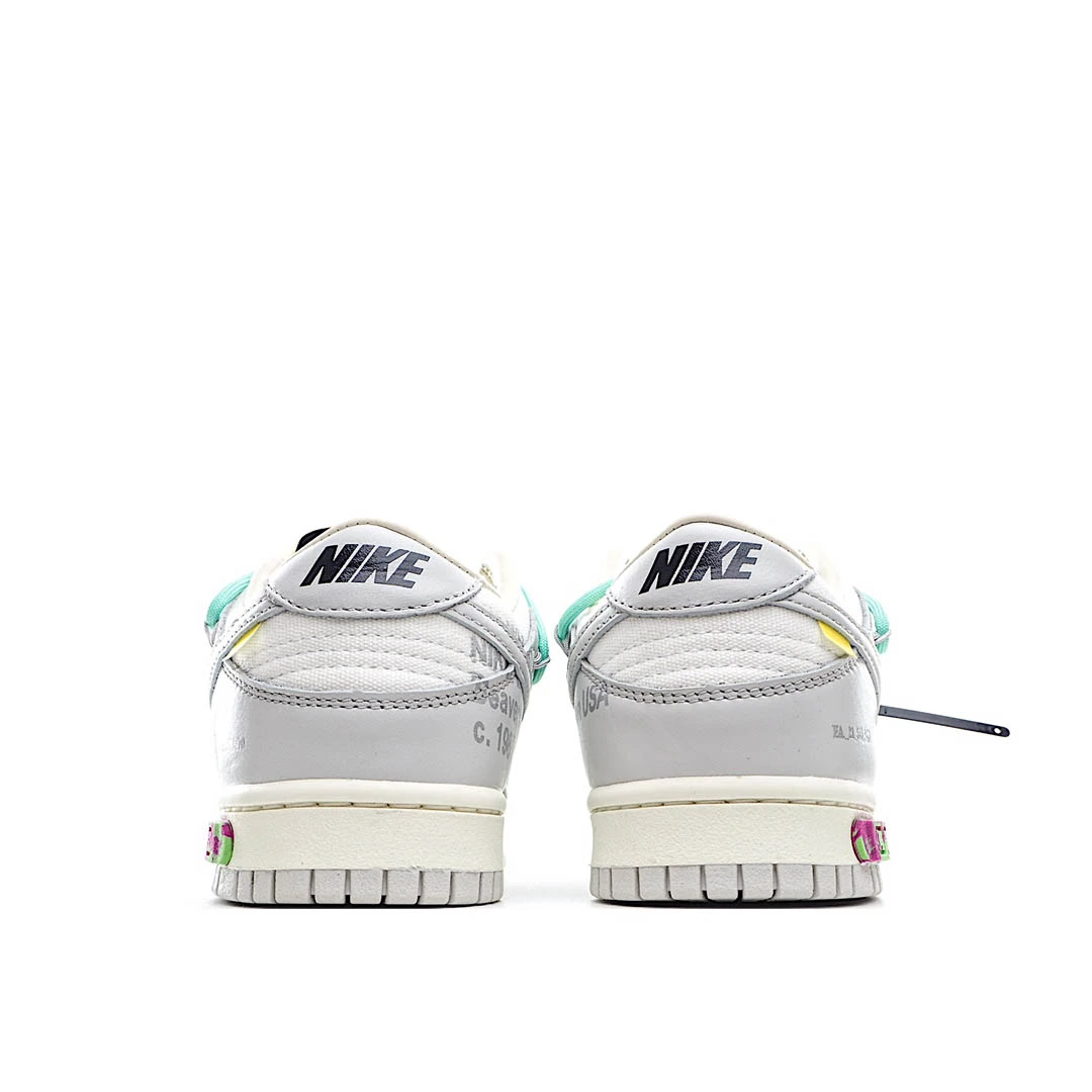 Nike 0ff-White x Nike Dunk Low 04 of 50 OW White Grey