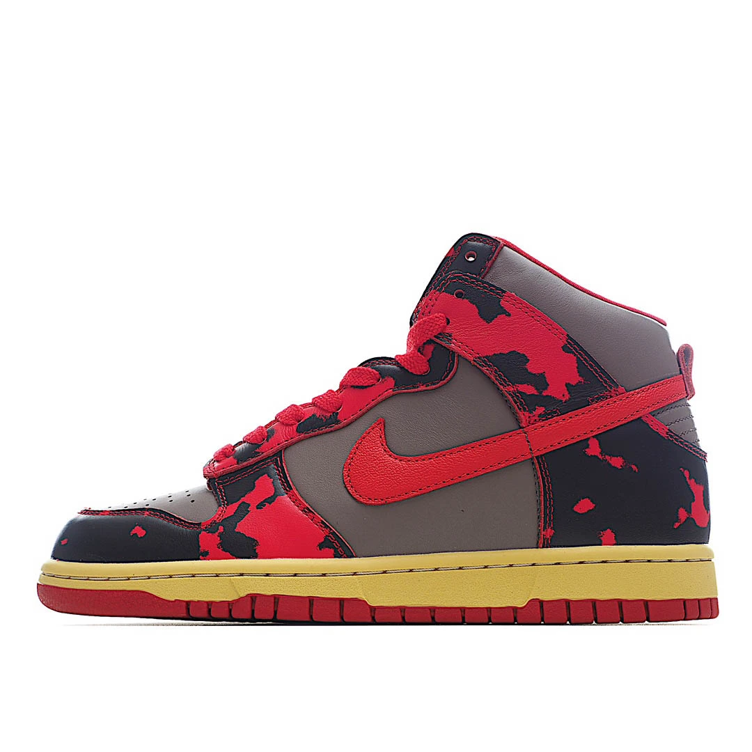 Nike Dunk High “Red Camo”