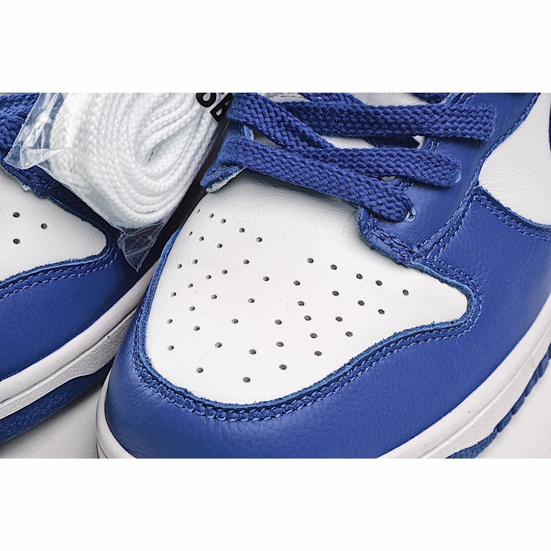 Nike Dunk High Syracuse White and Blue High Top