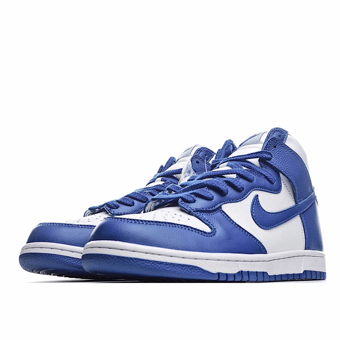 Nike Dunk High Syracuse White and Blue High Top