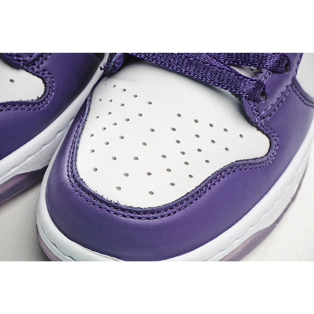 Nike Dunk High WMNS Varsity Purple SB Sneakers High Top White Purple