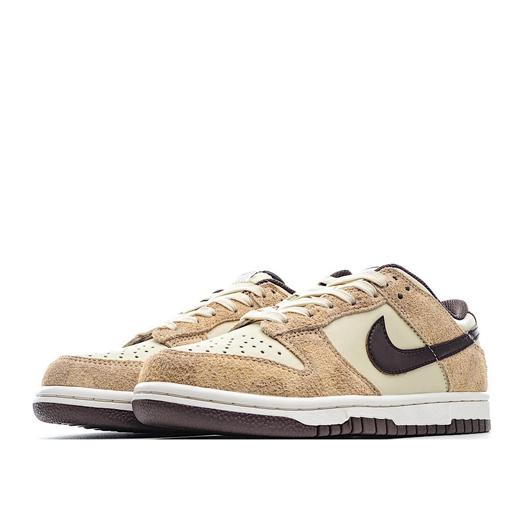 Nike Dunk Low Beige and Brown Cheetah Sneakers