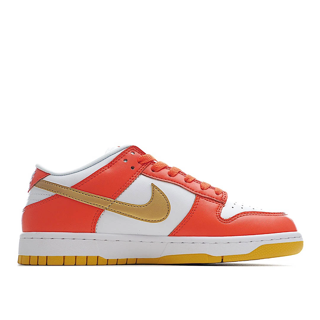 Nike Dunk Low Golden Orange Platinum Orange Sneakers