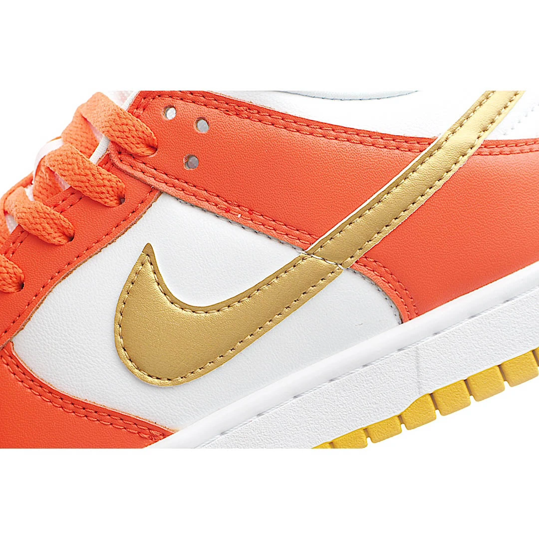 Nike Dunk Low Golden Orange Platinum Orange Sneakers