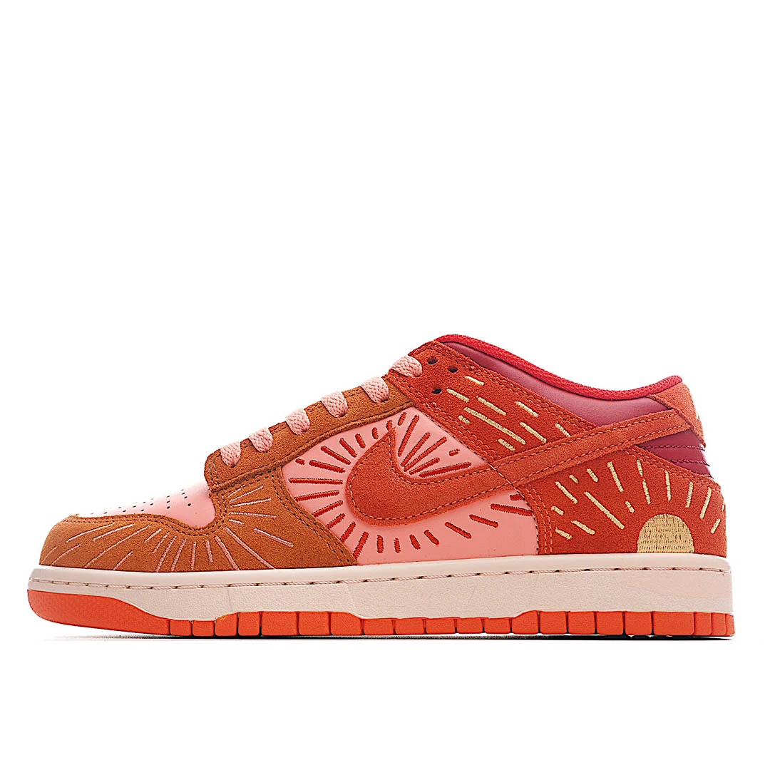 Nike Dunk Low NH “Winter Solstice”Orange-Crimson BlissNike Dunk Low