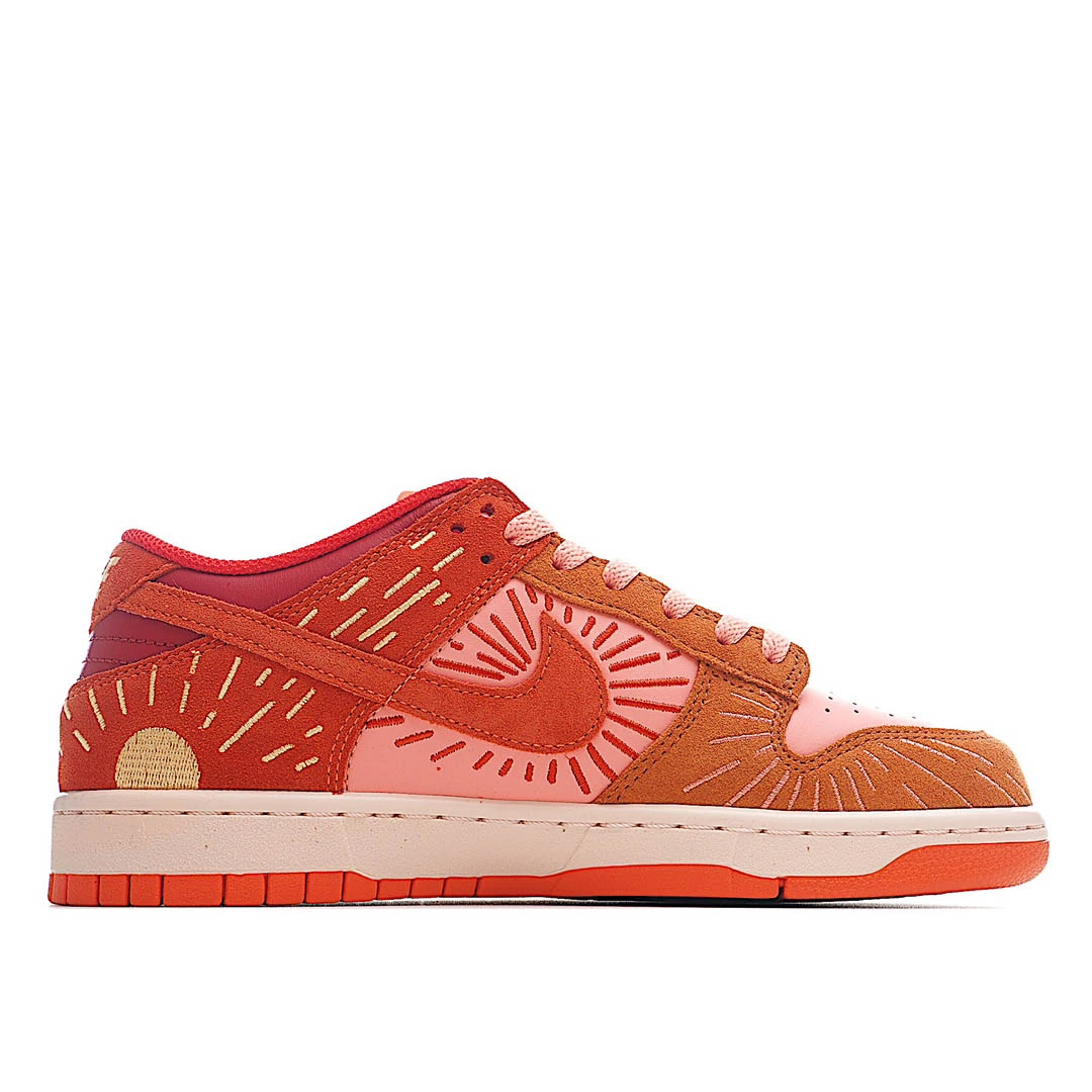 Nike Dunk Low NH “Winter Solstice”Orange-Crimson BlissNike Dunk Low