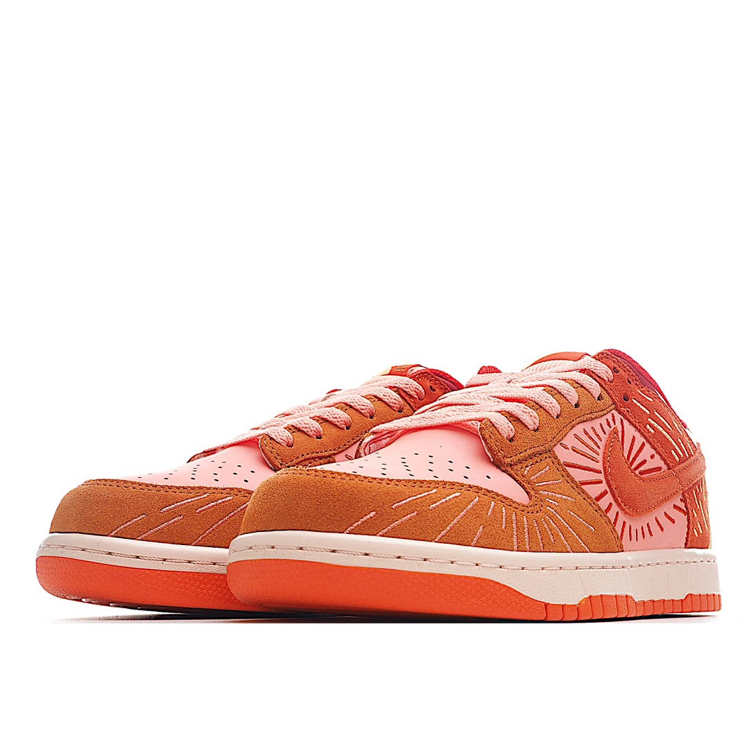 Nike Dunk Low NH “Winter Solstice”Orange-Crimson BlissNike Dunk Low