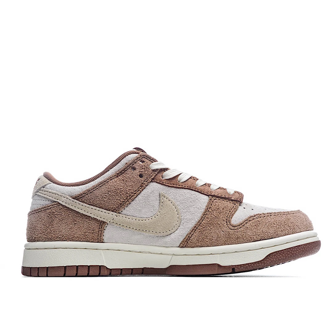 Nike Dunk Low PRM Medium Curry Off-White Brown