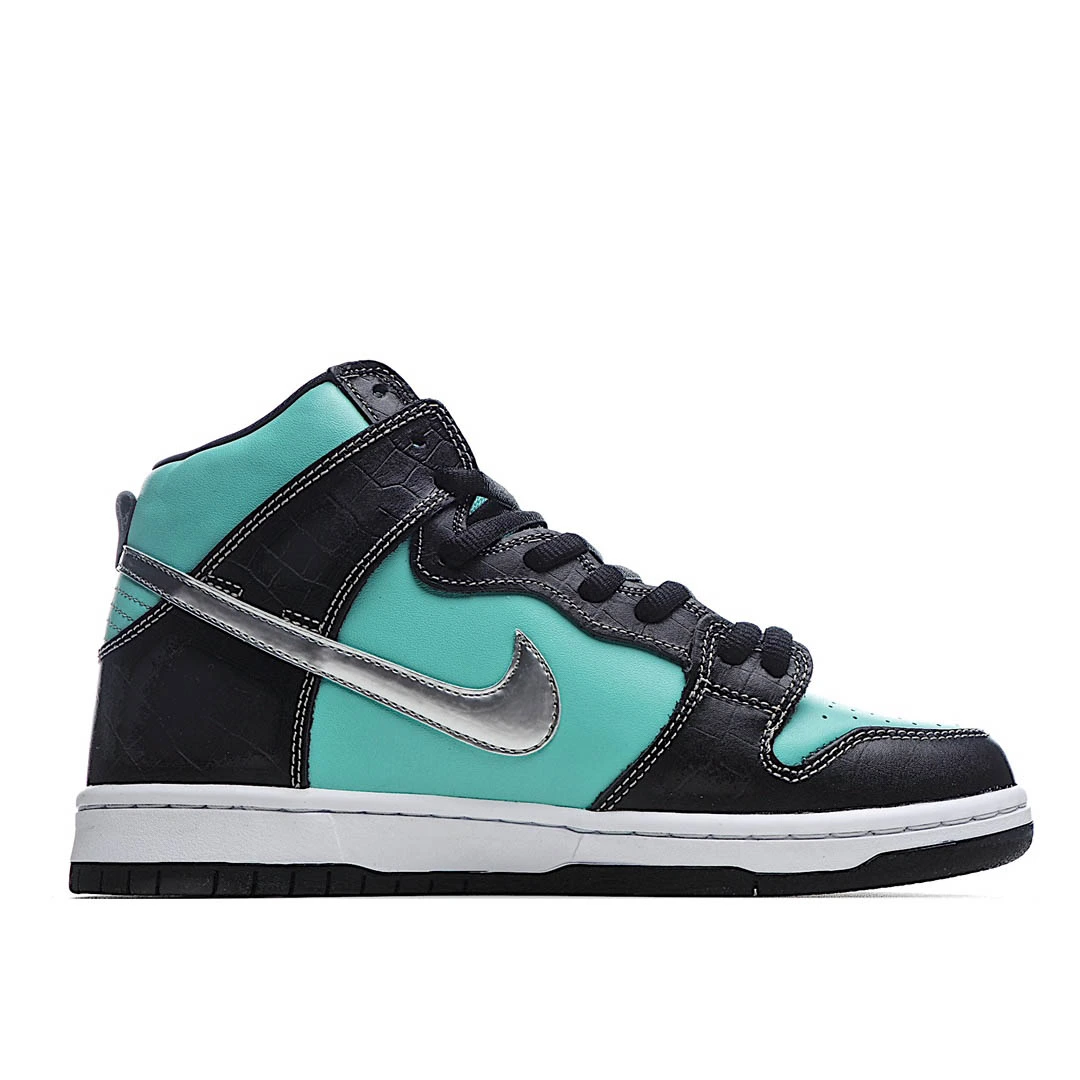 nike sb dunk high diamond tiffany 4