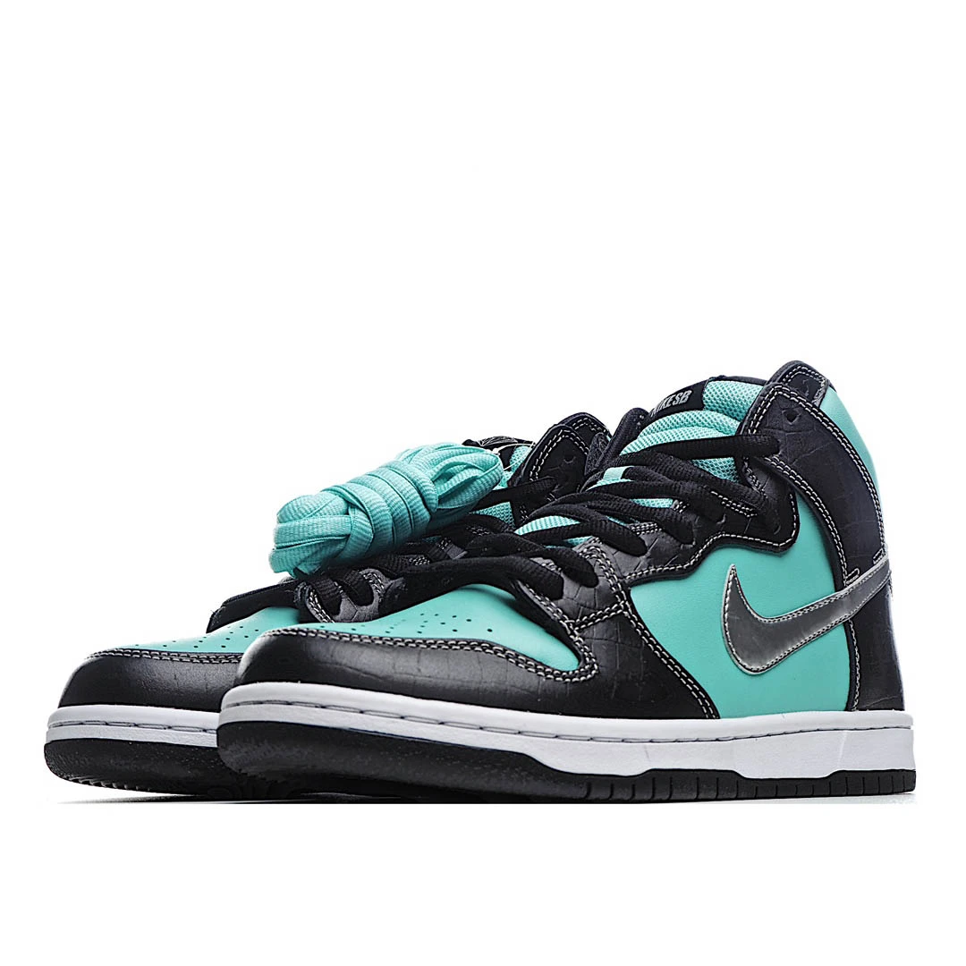 nike sb dunk high diamond tiffany 6