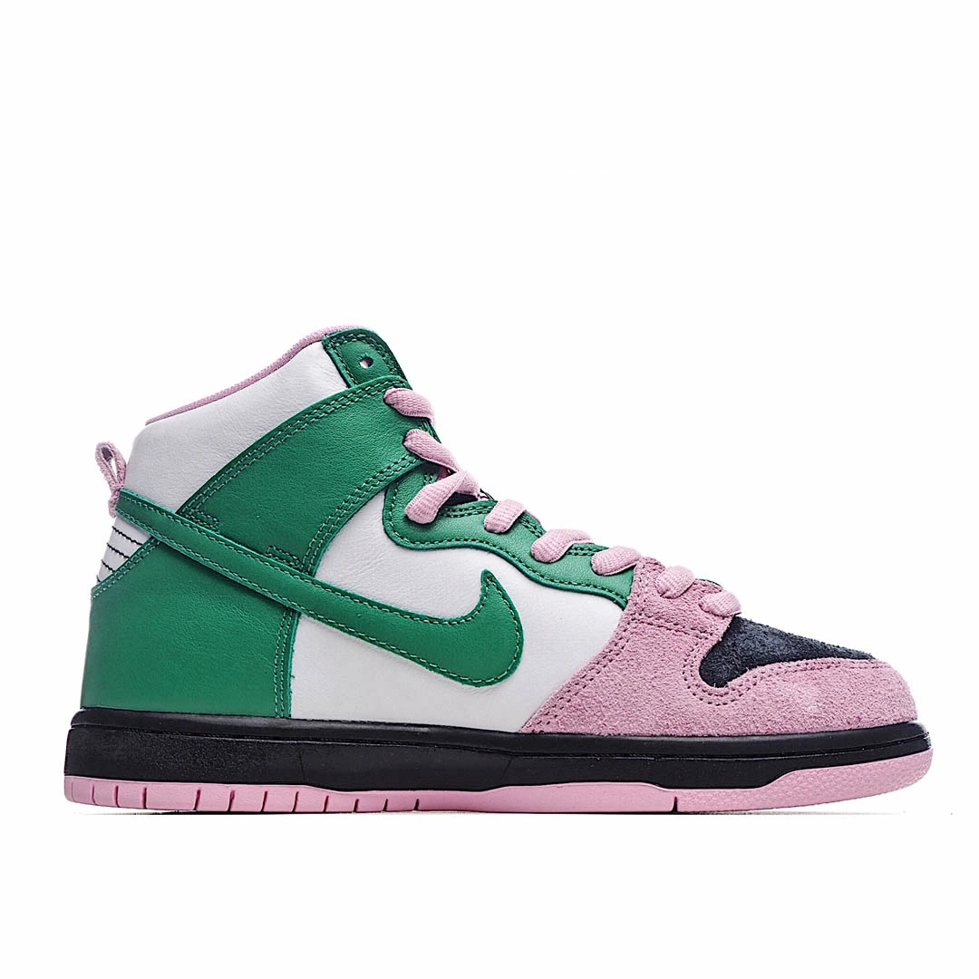 Nike SB Dunk High Invert Celtics Black