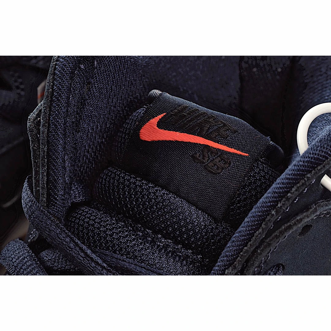 Nike SB Dunk High Pro 2020 Dark Blue Suede Black Hook