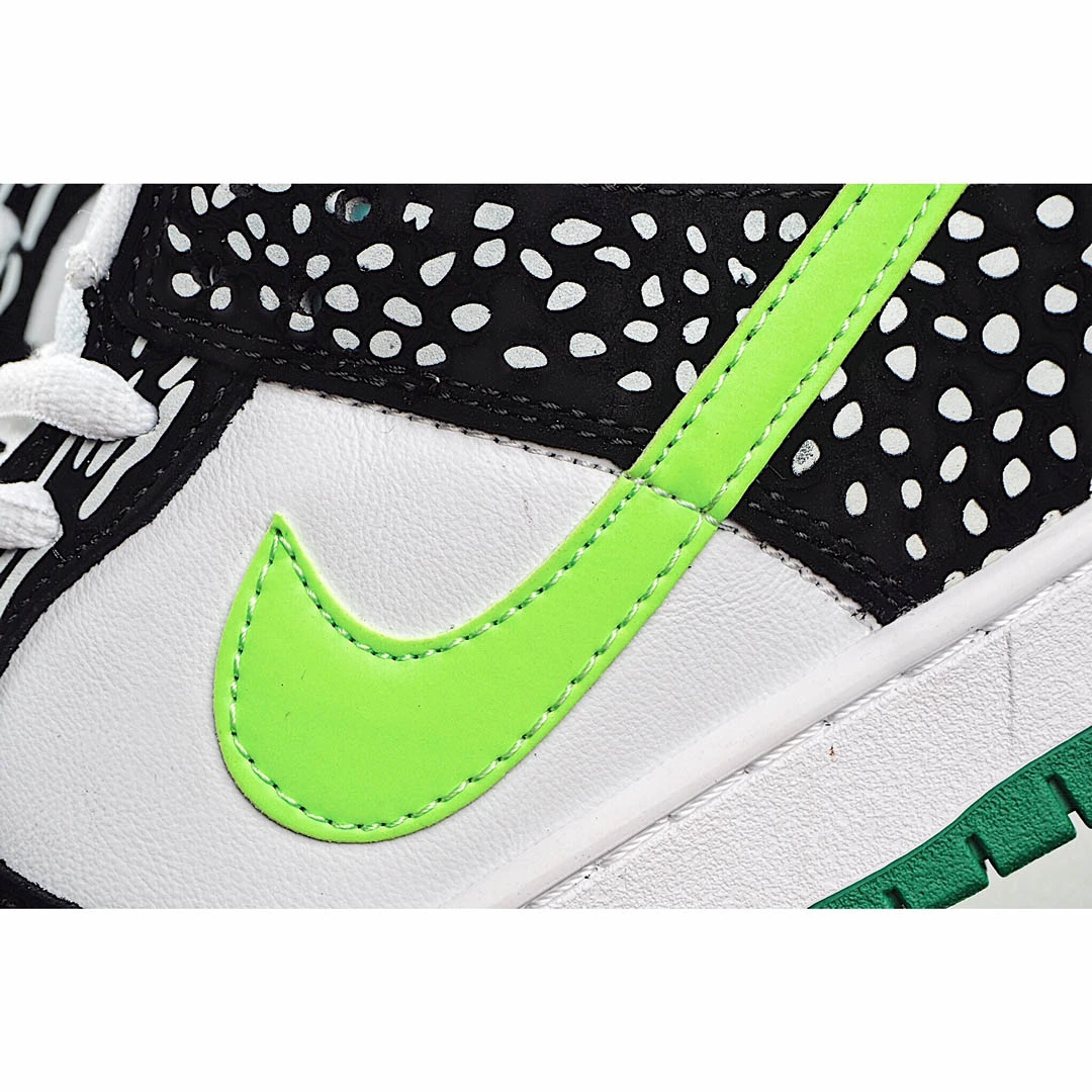 Nike SB Dunk Low Loon Spotted Black And Green