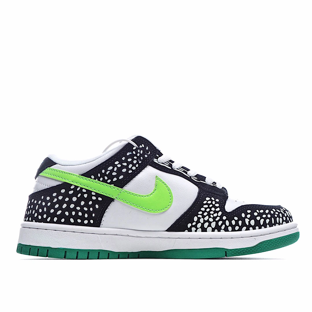 Nike SB Dunk Low Loon Spotted Black And Green