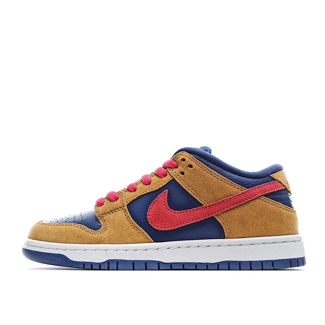 Nike SB Dunk Low Pro Papa Bear Brown Red Blue