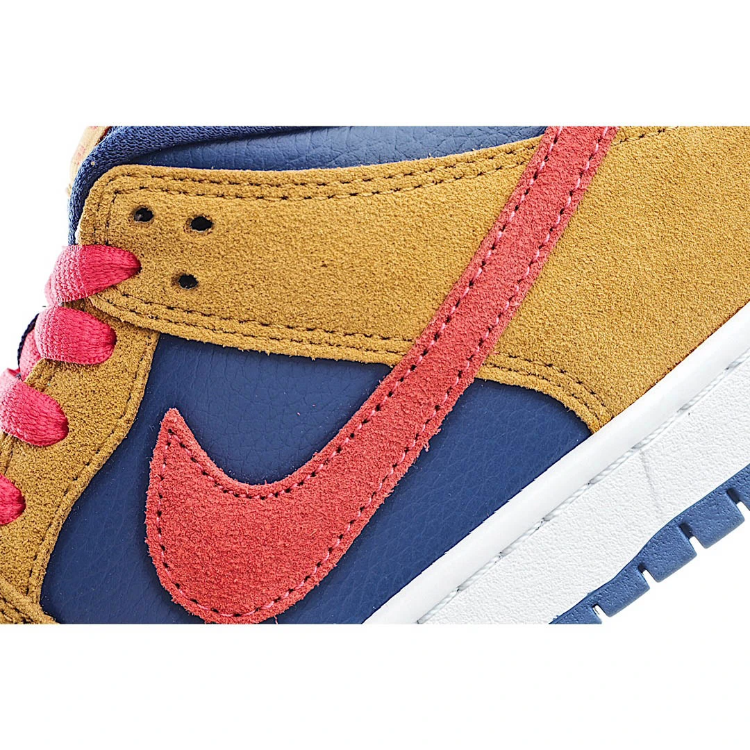 Nike SB Dunk Low Pro Papa Bear Brown Red Blue