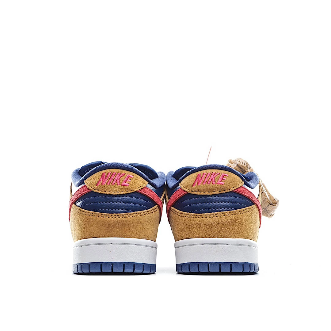 Nike SB Dunk Low Pro Papa Bear Brown Red Blue