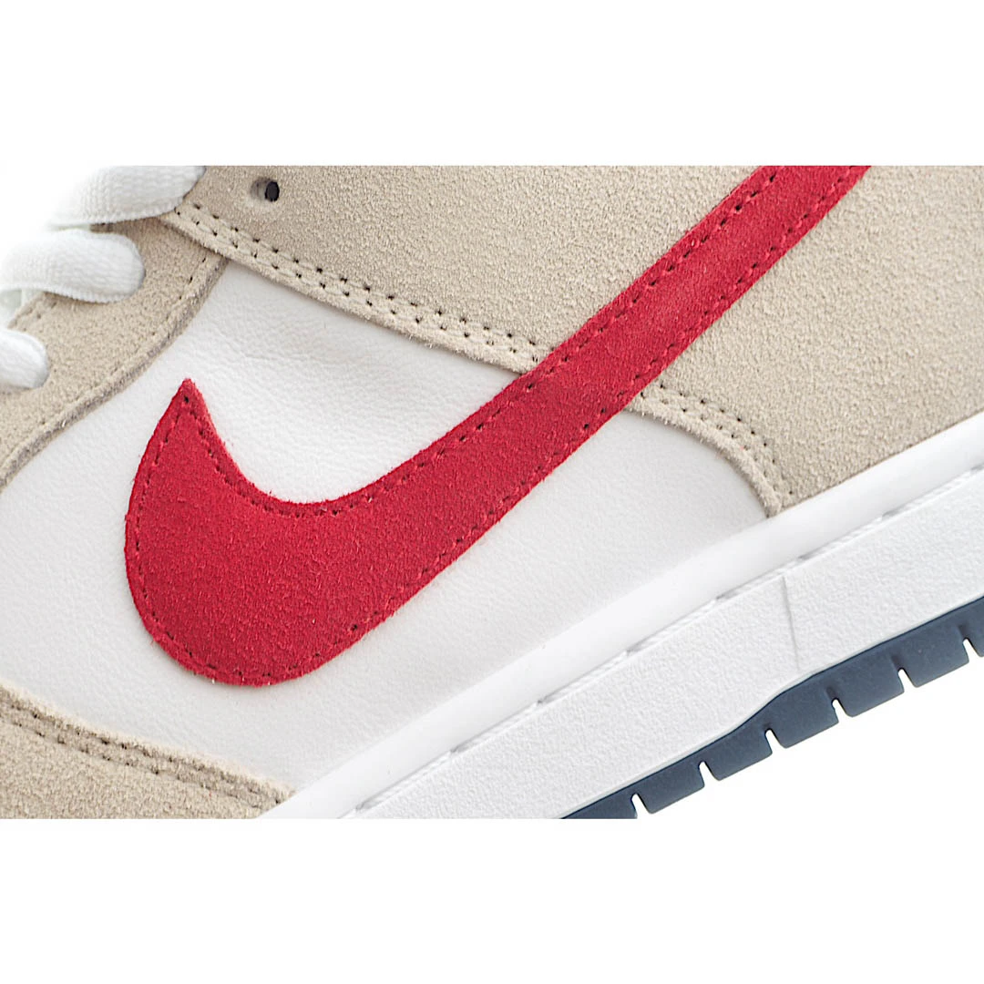 Nike SB Dunk Low RPO CRIMSON Low Top Sneakers Rice White Red 304292-161