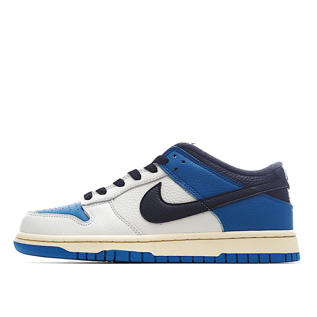 Nike SB Dunk Low White Blue Black Tick