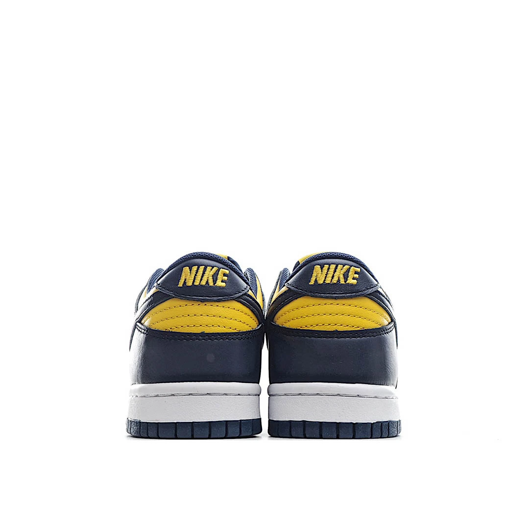 Nike SB Dunk LowMichigan Low Top Sneakers Blue Yellow