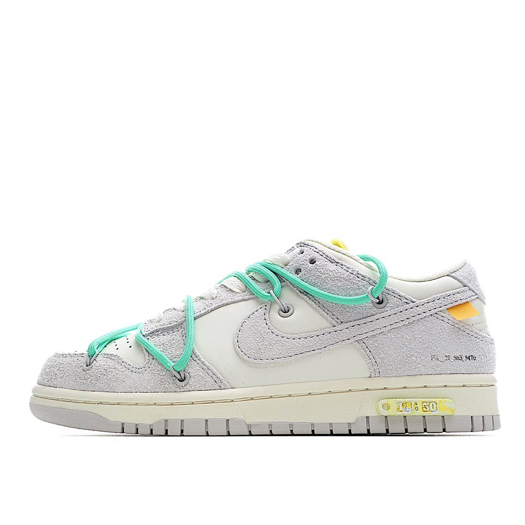 Nike SB Dunk OFF-WHITE Gray Green