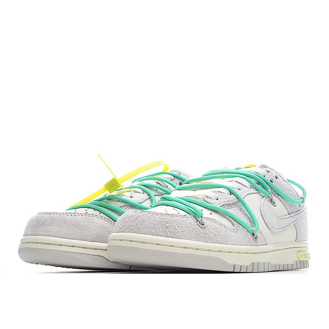 Nike SB Dunk OFF-WHITE Gray Green