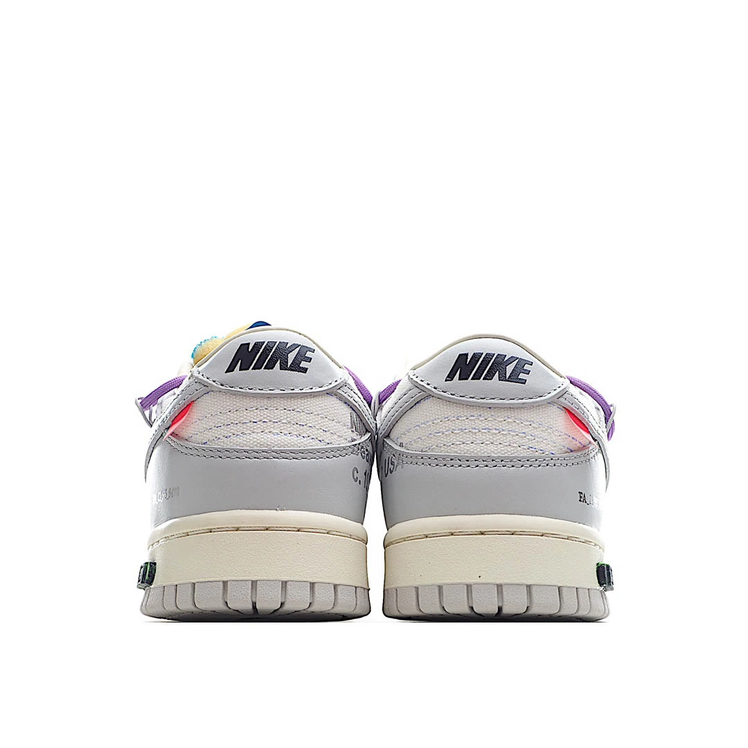 Nike SB Dunk OFF-WHITE Gray Purple