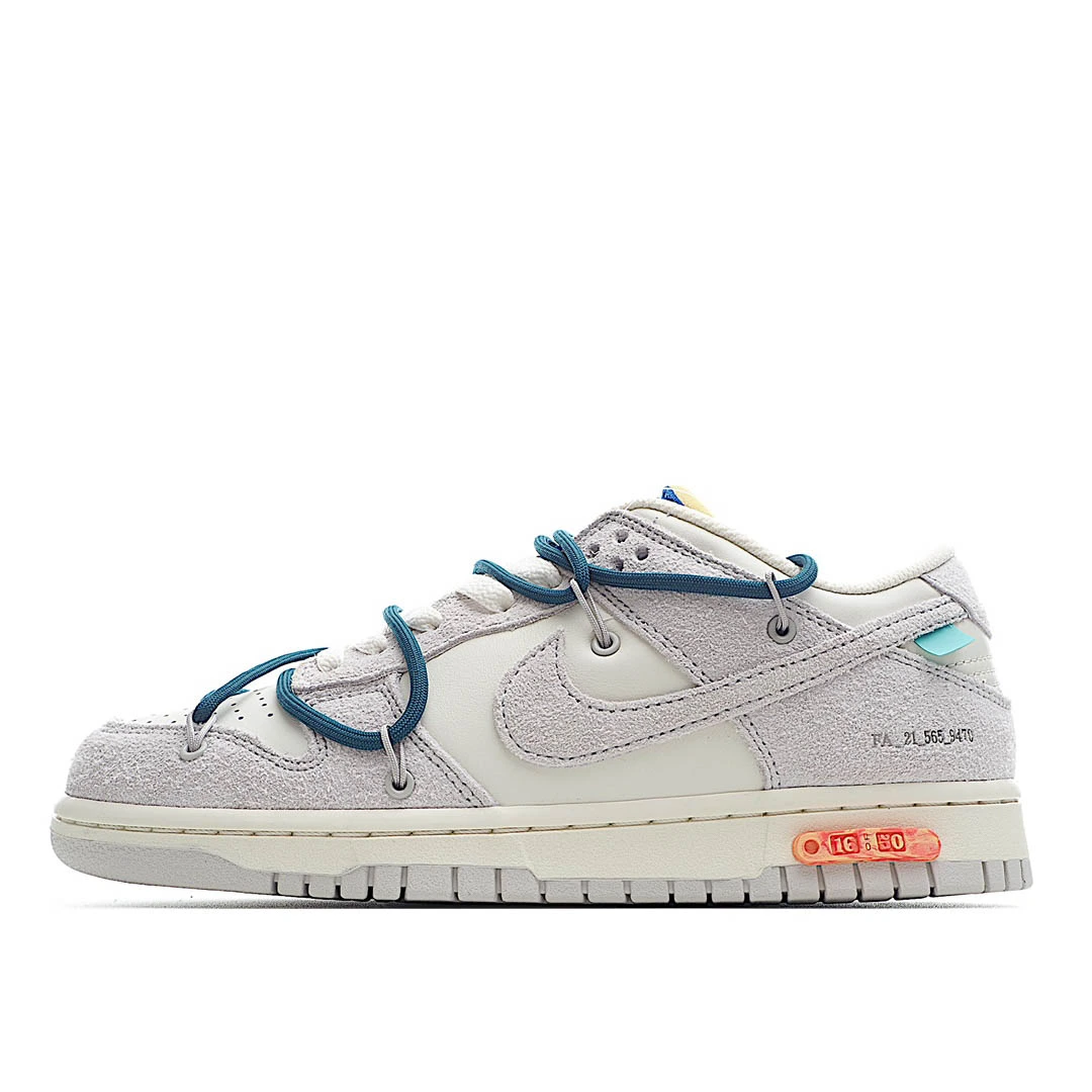 Nike SB Dunk OFF-WHITE Grey Blue