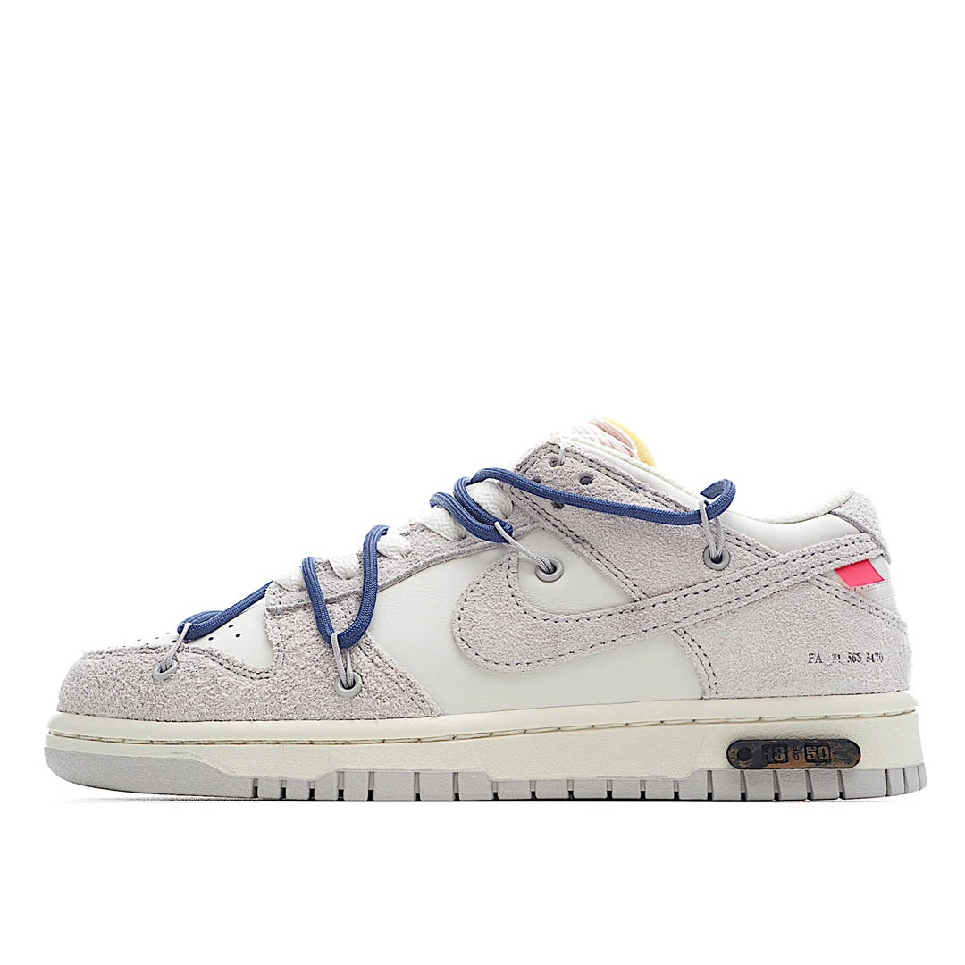 Nike SB Dunk OFF-WHITE Grey Powder