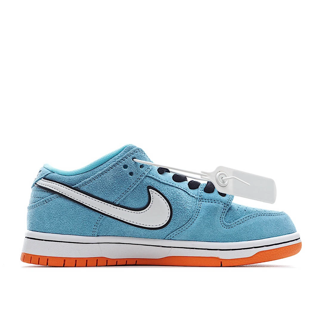 Nike WE CLUB 58 x Nk SB Dunk Low Pro Club 58 Gulf Low Top Sneakers