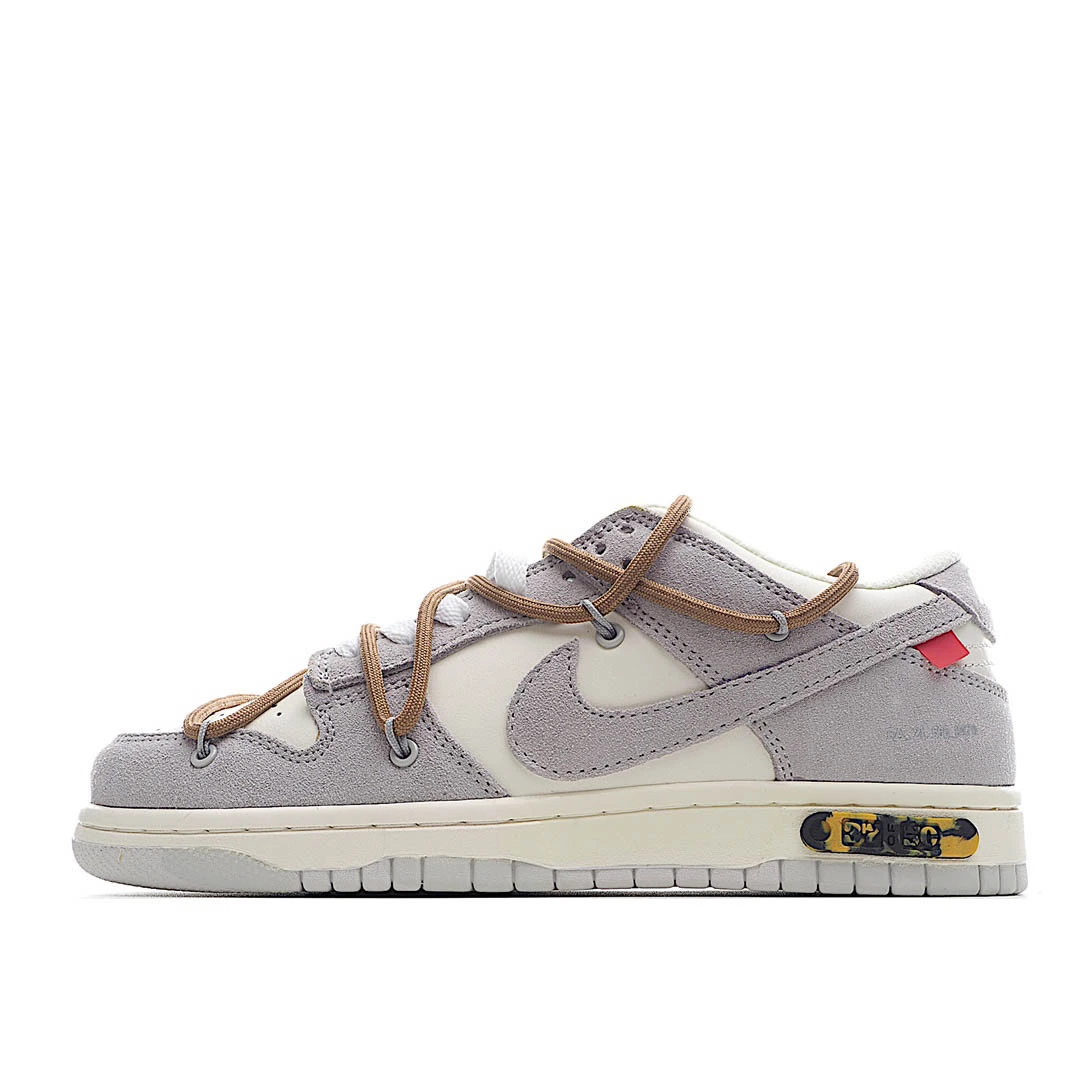 Off-White x Nike Dunk Low ’12 of 50′ OW Sneakers